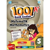 [TOPBOOKS Pan Asia] 1001 A+ Bank Soalan Matematik Tahun 5 KSSR Semakan Dwibahasa (2023)