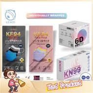 LEXCO KF94 Korean / KN99 Copper Oxide / 6D Cooling Technology Premium Surgical Face Mask
