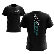 BAJU MOTOR RIDE ALPAN BIG LOGO DESIGN RACING SUPERBIKE PERFORMANCE RARE KAIN