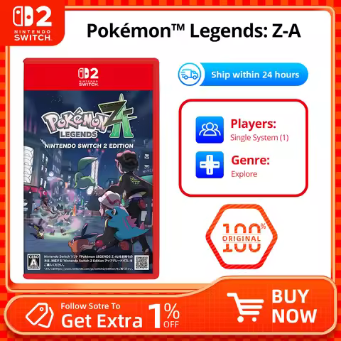 Pokemon Legends Z-A - Nintendo Switch 2 Games Cartridge Physical Card TV Tabletop Handheld