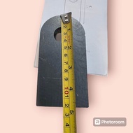 เหล็กแผ่น หูยก หูลาก ยาว120มิล×กว้าง75มิล(ราคาต่อ1ชิ้น)[ซื้อ400บาทชึ้นไป ส่งฟรี] เหล็กหนา 4-6-9-12-1