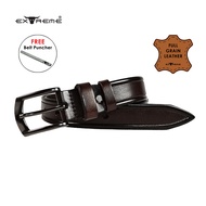 Extreme Leather Linear Belt with Sharp Belt End Tip | Leather Women's Belt | Extreme Tali Pinggang P