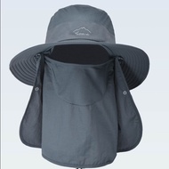 YOORA หมวกกันแดด กันแดด UV ได้ 99.8% หมวกกันแดด 360 องศา หมวกกันแดดปีกกว้าง หมวกกันแดด UV กันความร้อ