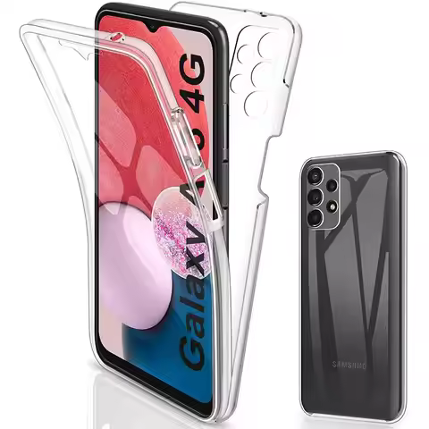 360 Case For Samsung Galaxy A13 4G Screen Protector Front Back Phone Case For Samsung A13 Full Cover