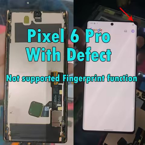 6.7" Defect Original For Google Pixel 6 Pro LCD Display Touch Screen Digitizer For Pixel 6Pro LCD Re