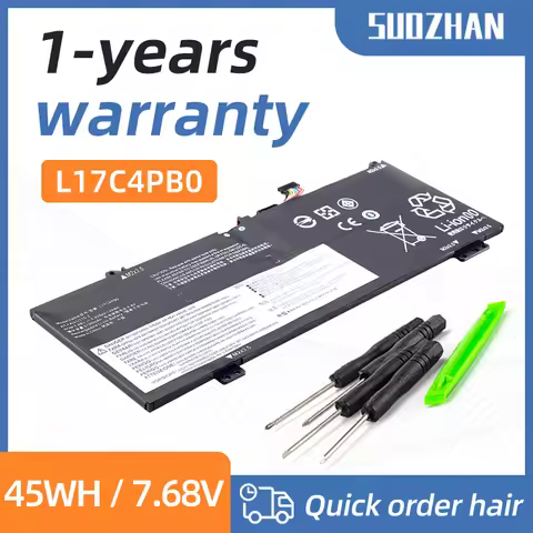 SUOZHAN L17C4PB0 Laptop Battery For Lenovo Xiaoxin Air 14ARR 15ARR Ideapad 530S 14IKB 15IKB Yoga 530