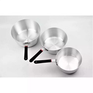 Thick Induction Aluminium Sauce pan 20cm / 23cm / 25cm