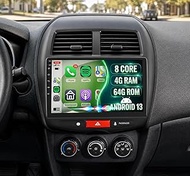 8Core 4G+64G Qual-comm Snapdragon Chip Radio Stereo for Mitsubishi Outlander Sport Radio 2011-2017, 