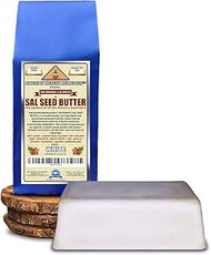 Cosmetic Grade, PURE SAL SEED BUTTER 1 LB (16 oz) BLOCK, Bulk, Odor Free Alternative to Raw Butters.