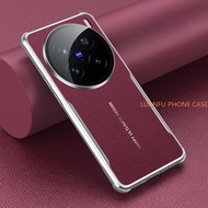 Ốp lưng cho VIVO X200 Pro Mini X200 Ultra X200s áo phong cách sang trọng Ốp lưng bằng da thuần chay