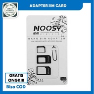 Noosy SIM Card Adapter Noosy 4-in-1 Nano Micro SIM Card Adapter/ Nano Micro SIM Card Adapter J109