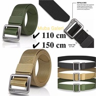 MEN'S BELT TACTICAL CANVAS NYLON BELT LENGTH 110 CM & 150 CM