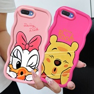 MERAH KL32 Donald Duck Pooh Casing for Realme C2 OPPO A1K C1 A3S A12E C2S Case Pink