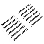 3D Black Car Fender Trunk Badge Sticker For BMW X1 X2 X3 X4 X5 X6 X7 Xdrive 18i 20i 25i 30i 35i 40i 