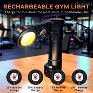 ELEGANT Magnetic Lighting, 180° Foldable Multi-Functional Gym Lamp, Mini Small Lights Magnetic Base 