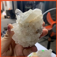chùm thạch anh pha lê trắng tự nhiên nguyên sinh đá Việt P18 .
