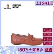 Hush Puppies รองเท้าผู้หญิง รุ่น  HP 8WCFB2564Z - สีน้ำตาล (รองเท้าลำลองหนังแท้ แบบสวม)