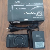 CANON G7X MARK II BEKAS SECOND FULLSET
