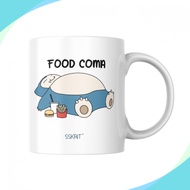 SSKAIT Pokemon Snorlax - Food Coma Funny Mood Mug