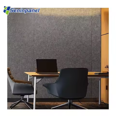 seninpanel Modern Hexagon PET Acoustic Wall Panels Studio School Hotel Bedroom Apartments-Profession