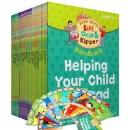 Oxford Reading Tree level 1-6 Biff Chip & Kipper Hand ภาษาอังกฤษ Phonics Story หนังสือภาพเด็กหนังสือ