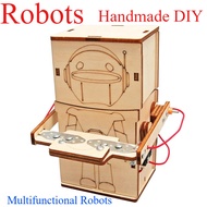 Science education, robot, coin-eating robot, robotic vacuum cleaner, drilling robot, cargo-hauling r