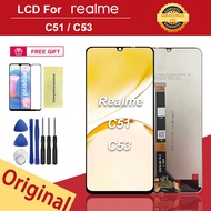 GZRONC 100% Tested For OPPO Realme C51 C53 LCD Original Display LCD Touch Screen Assembly Replacemen