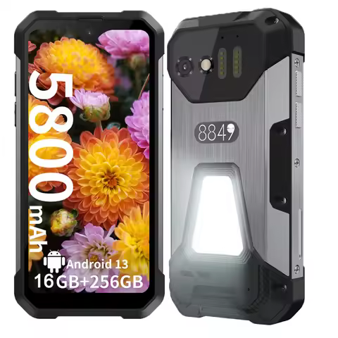 8849 Tank Mini Rugged Smartphone 4.3 inch 100MP Camera 256GB 16GB 5800mAh Android 13 CellphoneWaterp