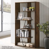 CHEVRON Geometric Bookcase / Living Room Partition / Divider / Book shelves / Rak Buku / Rak Kayu / Display Rack