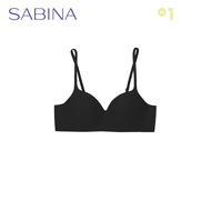 Sabina Pretty Perfect Collection Non Push Up Wireless Bra Black Model SBXU8201BK