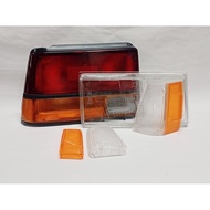TOYOTA COROLLA E80 AE80 HEADLIGHT GLASS CORNER SIGNAL LENS & TAILLIGHT