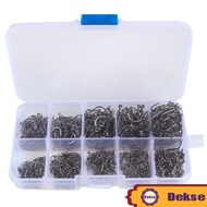 300 Pcs Kail Pancing Hook Set / Kail Pancing Aneka Ukuran Dengan Lubang