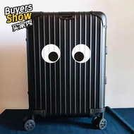 Eye Shape Luggage Tags for Suitcases Funny Baggage Tags Privacy Cover ID Label 眼睛 个性恶搞 行李箱 装饰贴画 E3