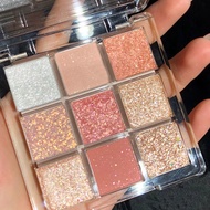 9 Colors Nude Matte Eyeshadow Palette Glitter Sequin Eyeshadow Palette Glossy Eyeshadow Palette