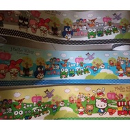 Long Wallpaper - wallborder - kitty border - doraemon border - doraemon sticker - kitty wall sticker