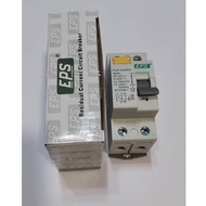 EPS ELCB/RCCB 40A 2 Pole 100mA (SIRIM APPROVED)
