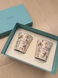 Tiffany & Co. 日本製陶瓷杯一對 Toile Fine Bone China Cups