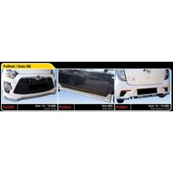 Perodua Axia se 2014 2015 2016 bodykit body kit front side rear skirt lip diffuser