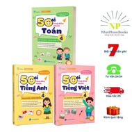 Book - 50 Questions to quickly increase scores in 3 subjects for grade 4 - Math - Vietnamese - Engli