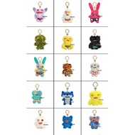 GANTUNGAN [read description] fuggler keychain key fuggler keyring plush keychain funny ugly monsters