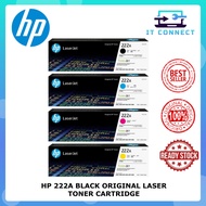 HP 222A BLACK/CYAN/MAGENTA/YELLOW LASERJET TONER CARTRIDGE *READY STOCK*