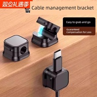 ✅ charging cable ✅ buckle fixation Desktop cable organizer hub in stock storage ✭Magnetic Sorter Des
