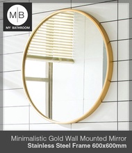 European Luxury modern shinning gross Golden Bathroom Mirror wall mount Home Decor GOLD