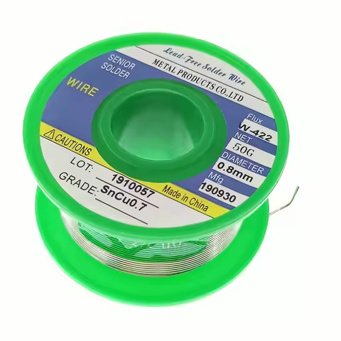 ESPLB 0.5/0.6/0.8/1.0/1.2/1.5/2.0mm Lead Free Solder Wire Tin 50G Rosin Core Solder Sn99.3 Cu0.7 Wel