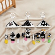 Black & White Baby Wind Chime, Newborn Parachute Car Hanging Toy  Loceng Angin Bayi Hitam & Putih, M