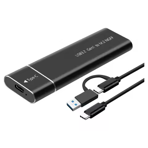 AP-M.2 SSD Enclosure (USB 3.2 Type-C To M.2 NGFF) - High-Speed Metal Case