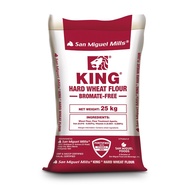 ♞,♘,♙25KG KING HARD WHEAT FLOUR/BREAD FLOUR/1ST CLASS/PRIMERA/HARD FLOUR (SAN MIGUEL MILLS) |25KG
