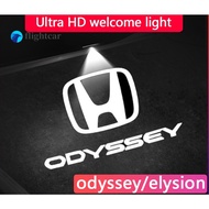 FT  2pcs Honda Odyssey ELYSION Car Door welcome light Laser Projection Ghost Shadow Lamp Warning Amb