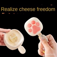 【New style recommended】Ice Cream Mold Homemade Cute Cheese Stick Popsicle Mold Children Make Ice Cream Popsicle Ice Cube