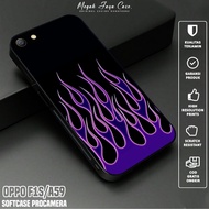 HP OPPO F1S / OPPO A59 Case - OPPO A59 / OPPO F1S FIRE Motif Softcase - OPPO F1S Phone Case - OPPO F